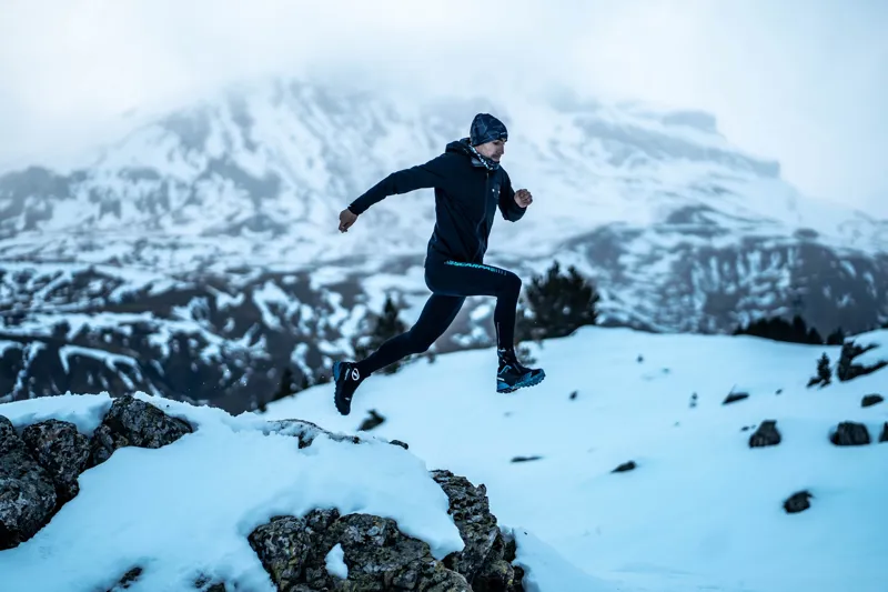 Scarpa Mens Ribelle Run Kalibra G Shoes - Black-Azure-5